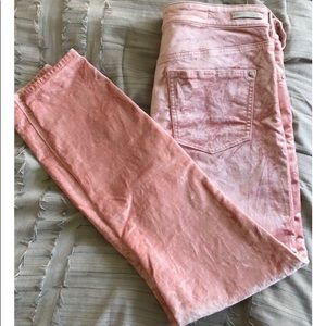 Pilcro & The LetterPress Velvet High Rise Jeans